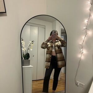 Thread & Supply Plaid Button-Up Jacket